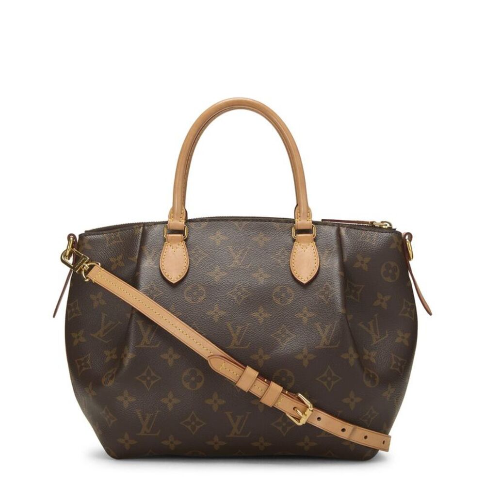 Louis Vuitton Brown Monogram Coated Canvas Turenne Pm (Authentic Pre-Loved)